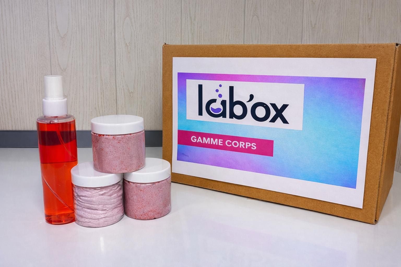 Produits de la gamme corps